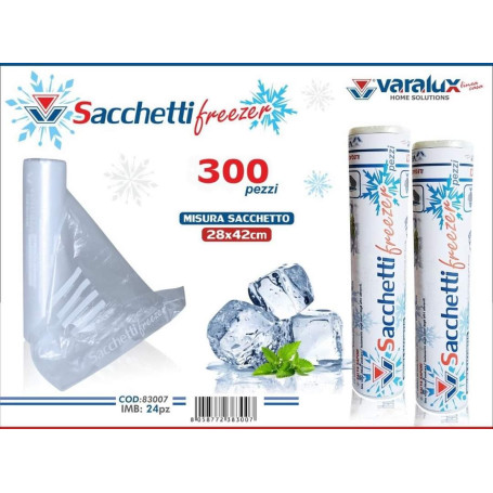 VARALUX SACCHETTI FREEZER 300 28X42