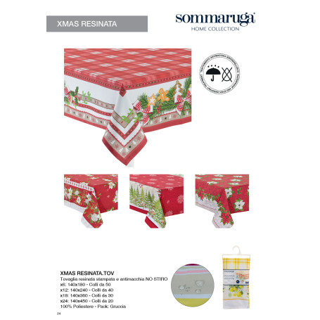 SOMMARUGA TOVAGLIA ANTIMACCHIA X6 XMAS