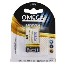 OMEGA BATTERIA 9V