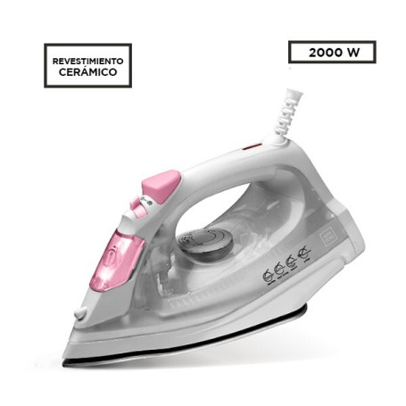 COK EMMA FERRO DA STIRO ROSA 2000W