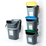 B&F TOWER BIN 40LT C/MANIGLIONE BLU