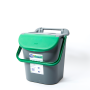 B&F TOWER BIN 30LT C/MANIGLIONE VERDE