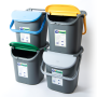 B&F TOWER BIN 30LT C/MANIGLIONE VERDE