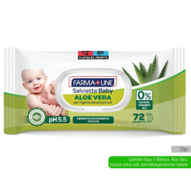 FARMALINE SALVIETTE 72PZ ALOE