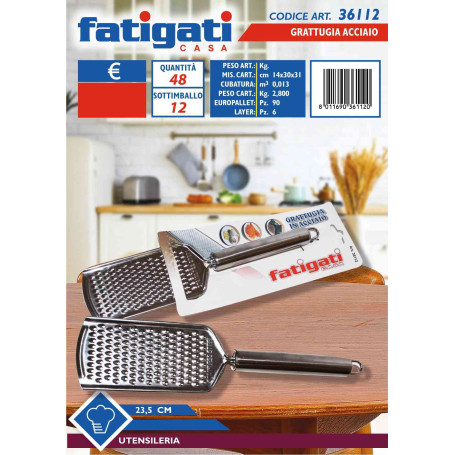 FATIGATI GRATTUGIA ACCIAIO 23,5CM.