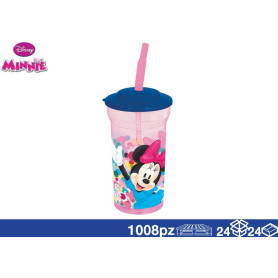 EOL FOOD BICCHIERE C/CANN 460ML MINNIE