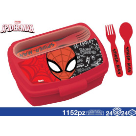 EOL FOOD PORTAPRANZO C/POSATE SPIDERMAN