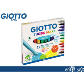 GIOTTO COLORI TURBO MAXI 12PZ