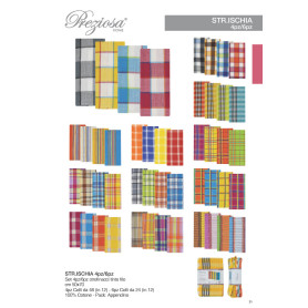 PREZIOSA STROF ISCHIA SET 4PZ 50X70