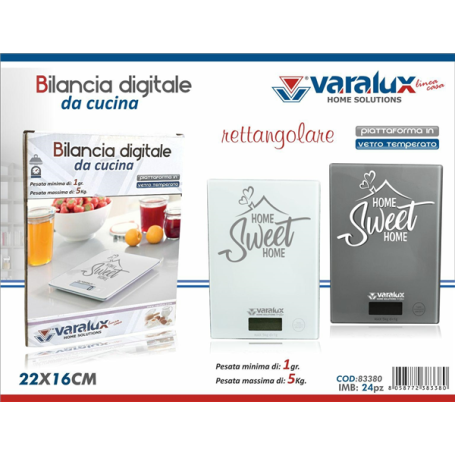 VARALUX BILANCIA DA CUCINA MONOCOLORE