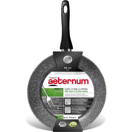 AETERNUM PADELLA CM.18 BLACK PEARL IND