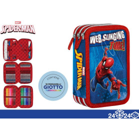 GIOTTO ASTUCCIO 3ZIP SPIDERMAN