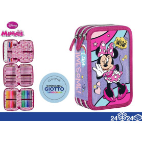 GIOTTO ASTUCCIO 3ZIP MINNIE