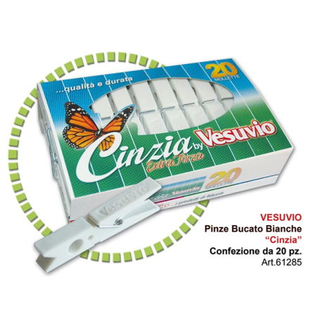 VESUVIO MOLLETTE CINZIA 20PZ. BIANCA