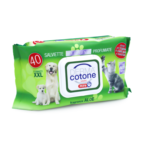 DERMACOTONE SALV. PETS 40PZ 20X30 ALOE