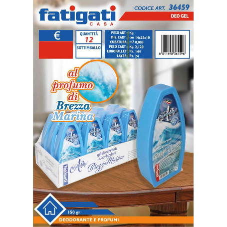 FATIGATI DEO GEL 150GR AROMA BREZZA MARI