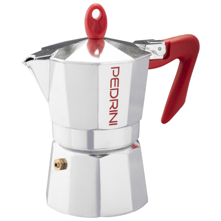 PEDRINI CAFFETTIERA 3TZ. BRILLANT ROSSA