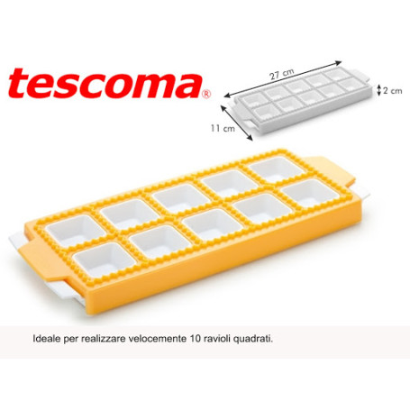 TESCOMA STAMPO RAVIOLI QUADRATI 10PZ