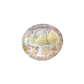 PARTENOPE SET 8 PIATTI 22CM CAKE