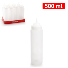 PLASTICFORTE BOTTIGLIA 500ML TRASPARENTE