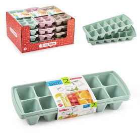 PLASTICFORTE SET 2 VASCH FORMAGHIACCIO