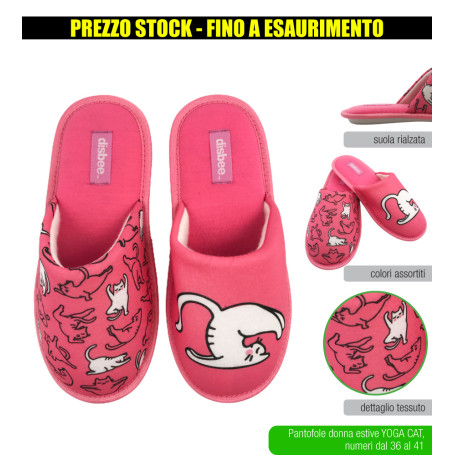 DISBEE PANTOFOLA DONNA YOGA CAT