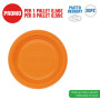 IRGE PIATTI DESSERT 20PZ ORANGE