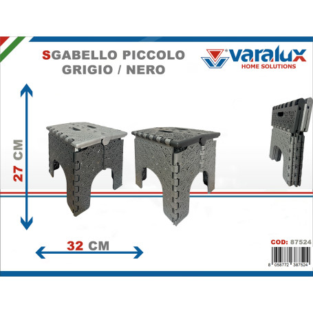 VARALUX SGABELLO PIEGHEVOLE PICCOLO