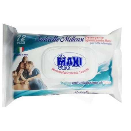 MAXI CARE SALVIETTE IGIENIZZANTI MILLEUS