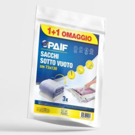 PAIF 2 SACCHI SOTTOVUOTO 73X130