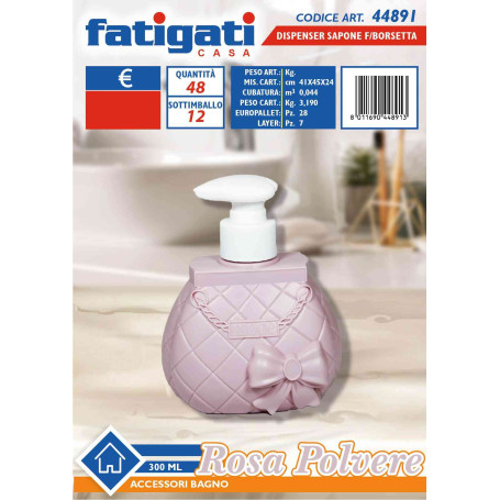 FATIGATI DISPENSER SAPONE ROSA