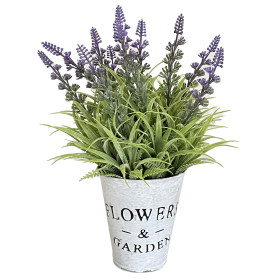 VEA LAVANDA FLOWER  GARDEN 25CM MEI60167