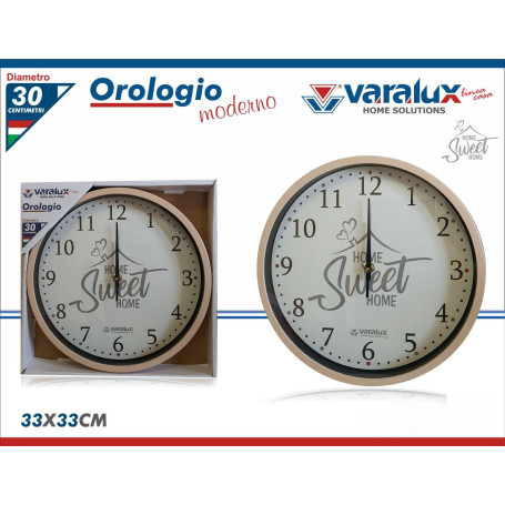 VARALUX OROLOGIO MODERNO SALMONE