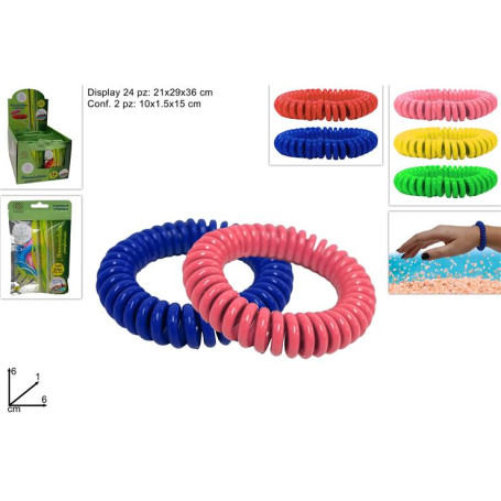 DUE ESSE BRACCIALETTI CITRONELLA 2PZ