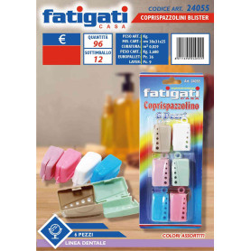 FATIGATI COPRISPAZZOLINI BLISTER 6PZ.