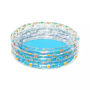 BESTWAY PISCINA RAINBOW PLASH TRASP.