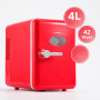 KUMTEL MINIFRIGO 4LT ROSSO 42 WATT