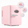 KUMTEL MINIFRIGO 4LT ROSA 42 WATT