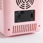 KUMTEL MINIFRIGO 4LT ROSA 42 WATT