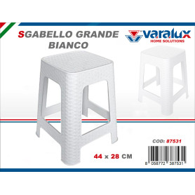 VARALUX SGABELLO GRANDE BIANCO