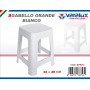 VARALUX SGABELLO GRANDE BIANCO