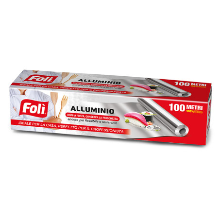 FOLI' ROLL ROTOLO ALLUMINIO 100MT