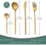 BAVARIA SET POSATE 24PZ GOLD ART.2103C