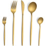 BAVARIA SET POSATE 24PZ GOLD ART.2103C