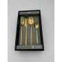 BAVARIA SET POSATE 24PZ GOLD ART.4126