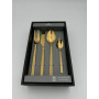 BAVARIA SET POSATE 24PZ GOLD ART.4126