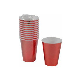 PARTENOPE SET 12 BICCHIERI 266ML ROSSO