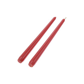 PARTENOPE SET 2 CANDELE 30CM ROSSO