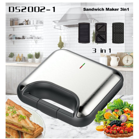 DE MAISON MACCHINA SANDWICH 3IN1 800W