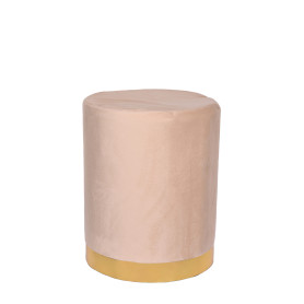 INFINITY HOME POUF BEIGE 33X33X42 CM